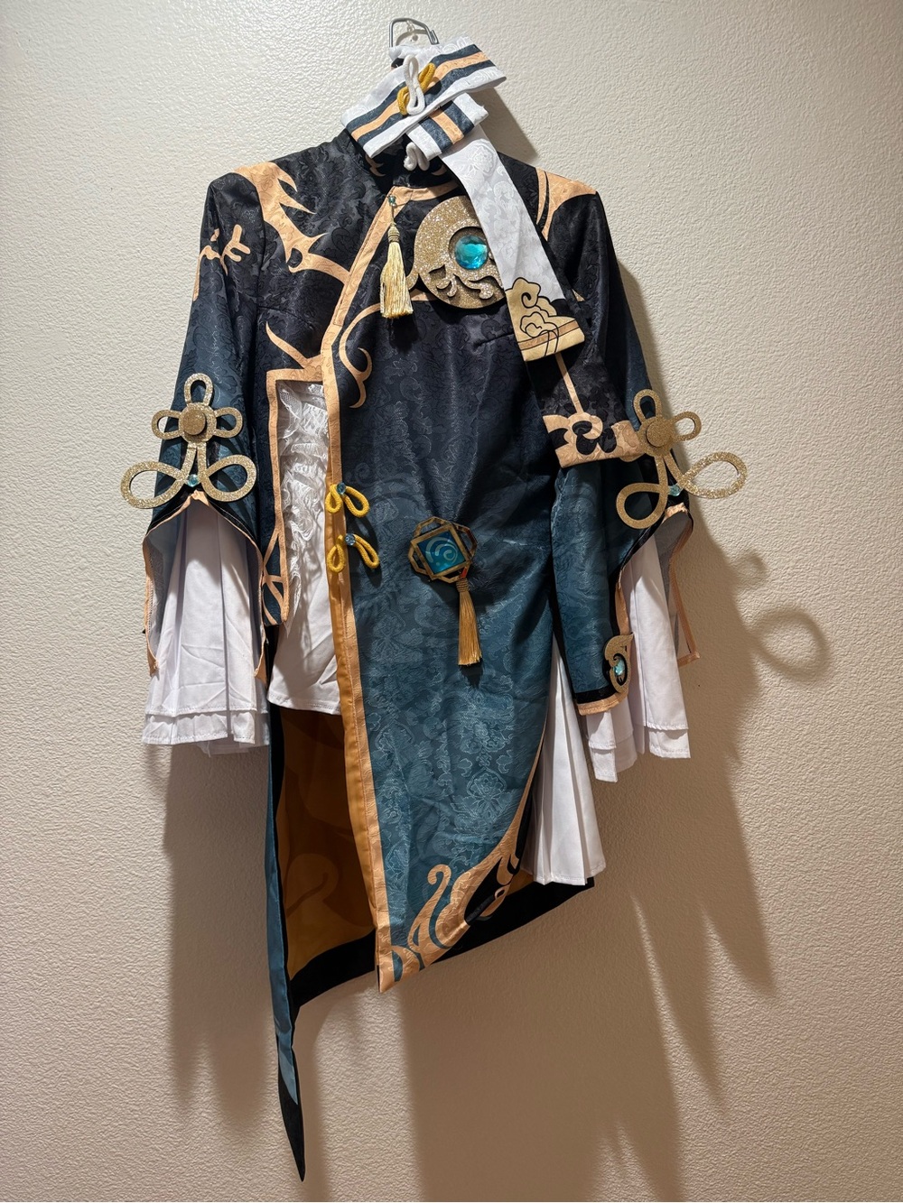 Genshin Impact Xingqiu Cosplay Costume 7  Pieces